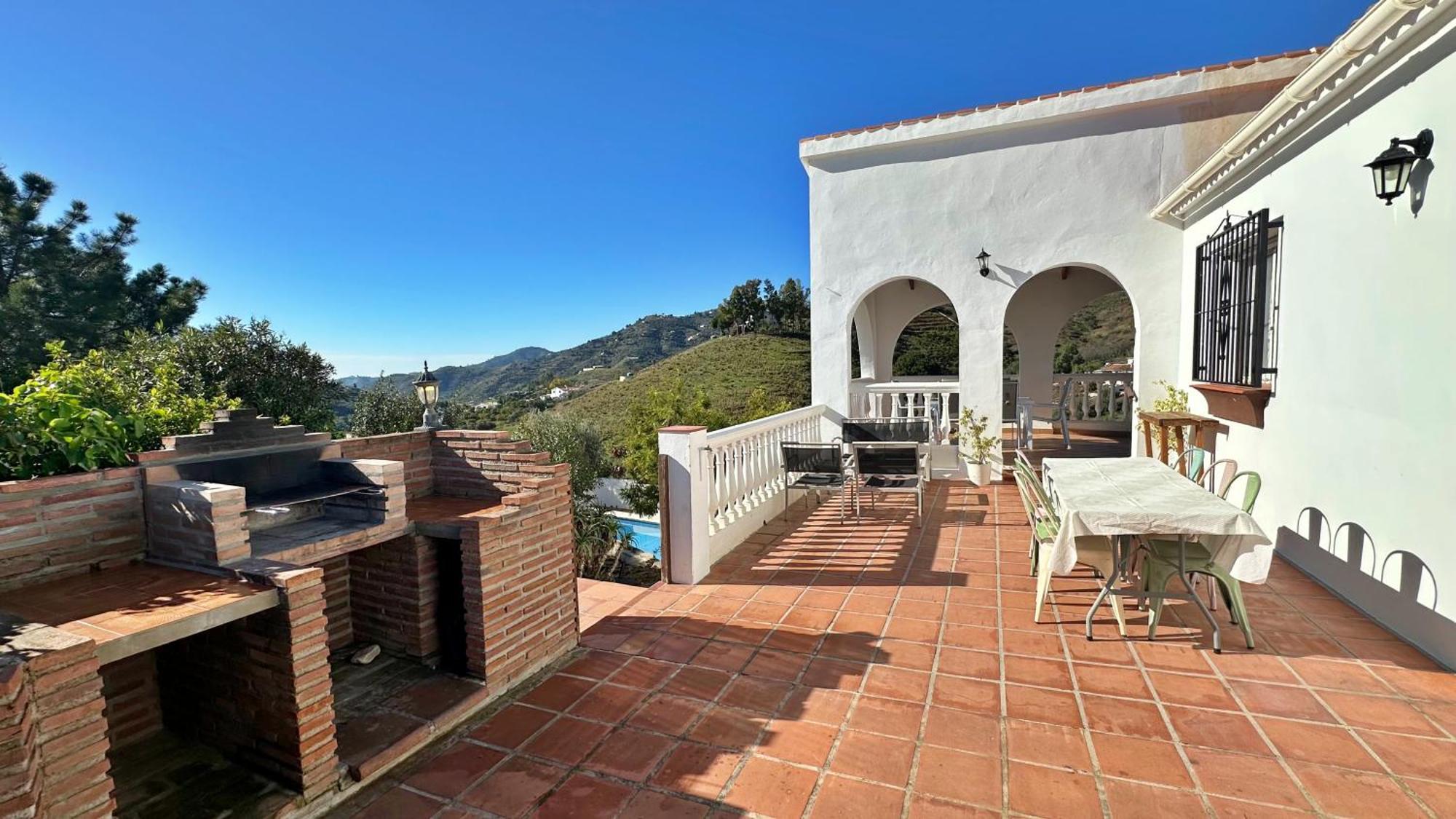 Villa Barbara Piscina Vallada Con Barbacoa By Andaraholidays Malaga Zewnętrze zdjęcie